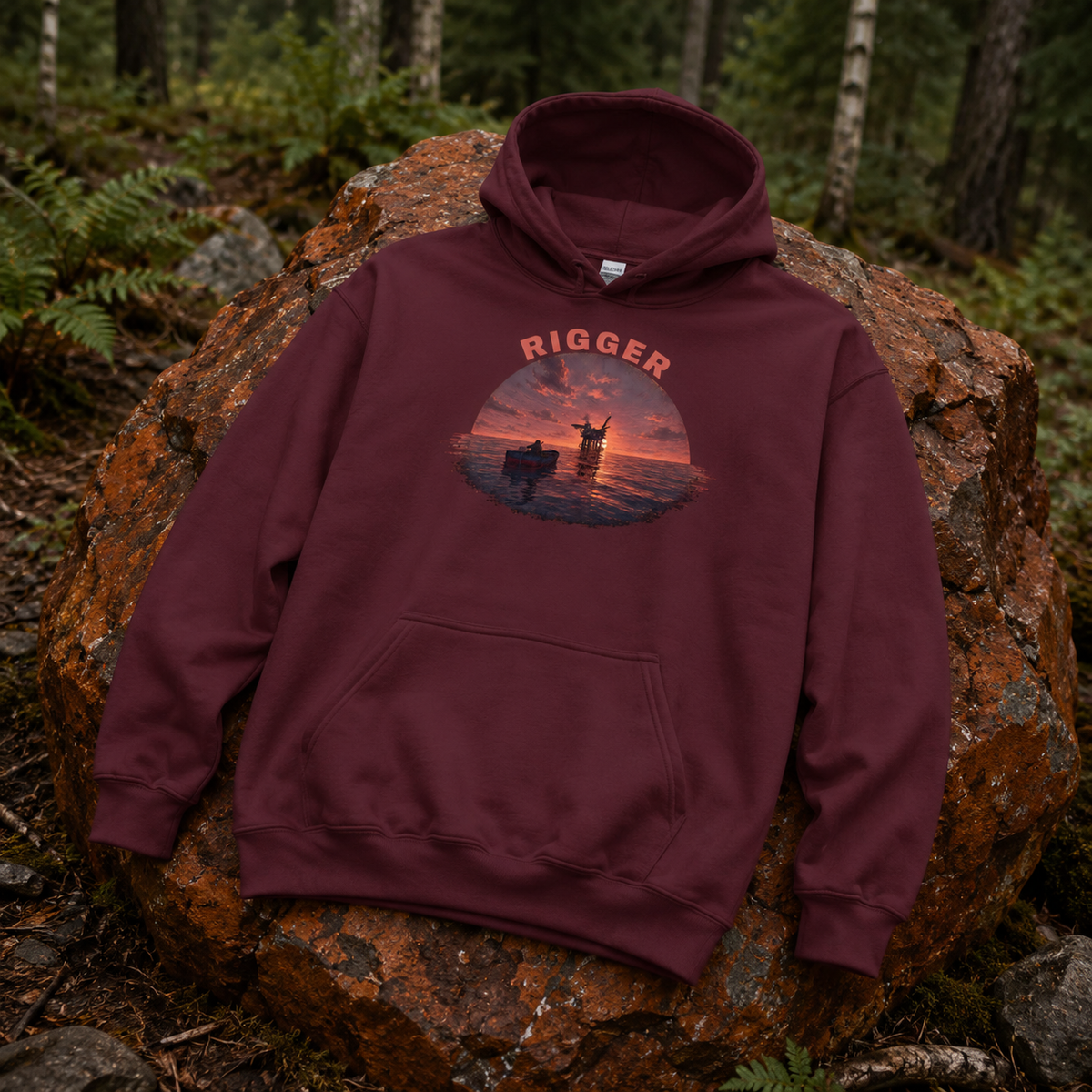 Rust Game "RIGGER" Hoodie Offliner