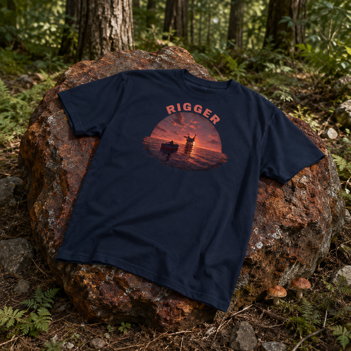Rust Game "RIGGER" T-Shirt Offliner