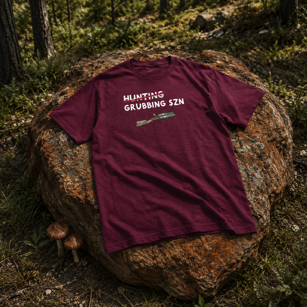 Rust Game GRUBBING SZN T-Shirt Offliner