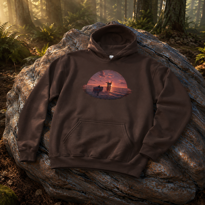 Rust Game Oil Rig Hoodie Offliner