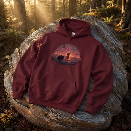 Rust Game Oil Rig Hoodie Offliner