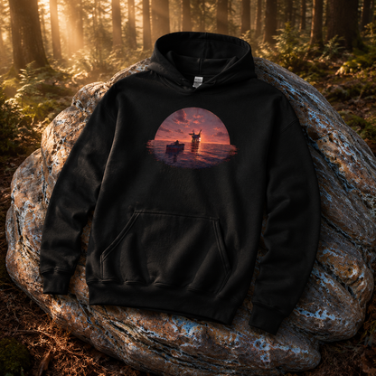 Rust Game Oil Rig Hoodie Offliner