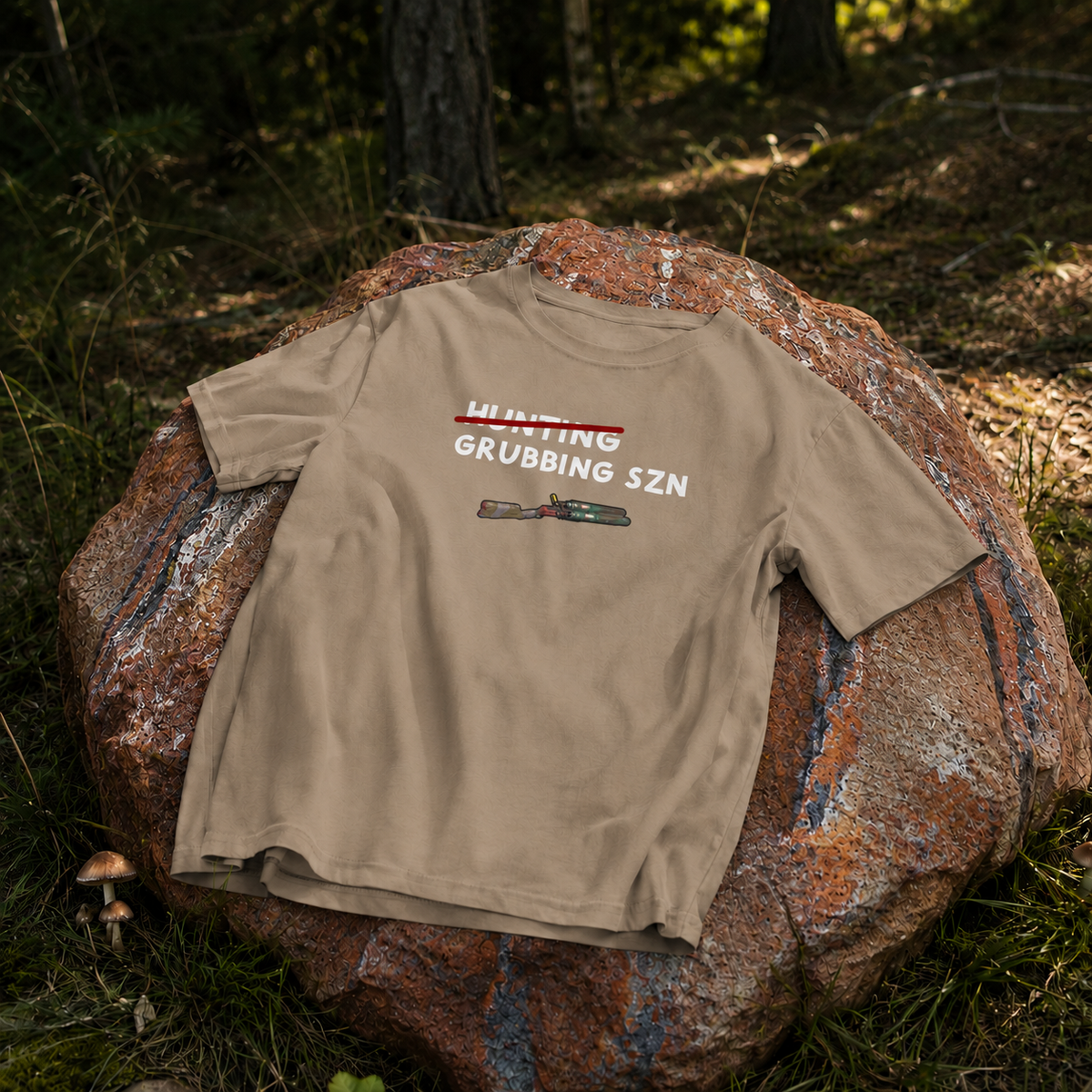 Rust Game GRUBBING SZN T-Shirt Offliner