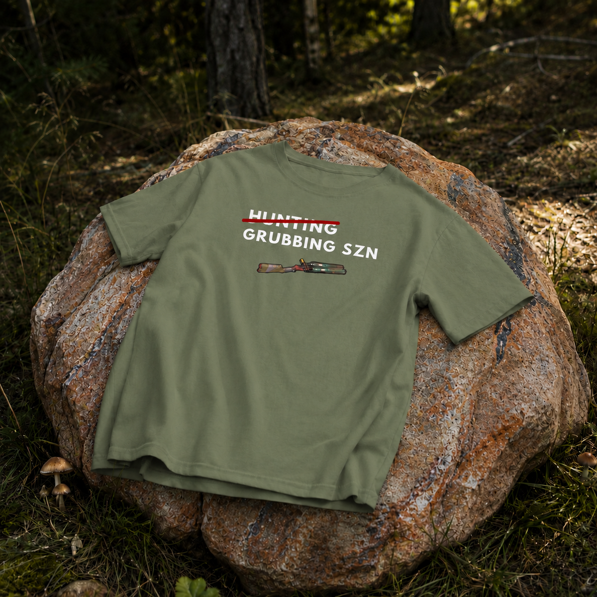 Rust Game GRUBBING SZN T-Shirt Offliner
