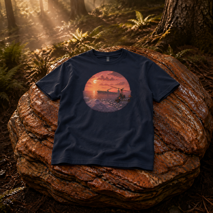 Rust Game Cargoship Minicopter T-Shirt Offliner