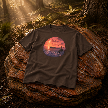 Rust Game Cargoship Minicopter T-Shirt Offliner