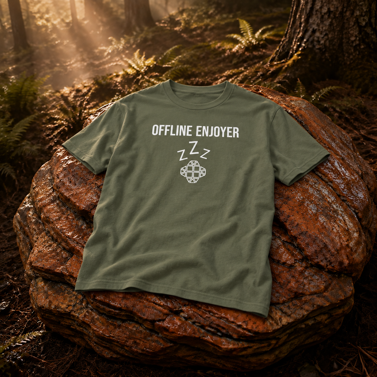 Rust Game OFFLINE ENJOYER T-Shirt Offliner