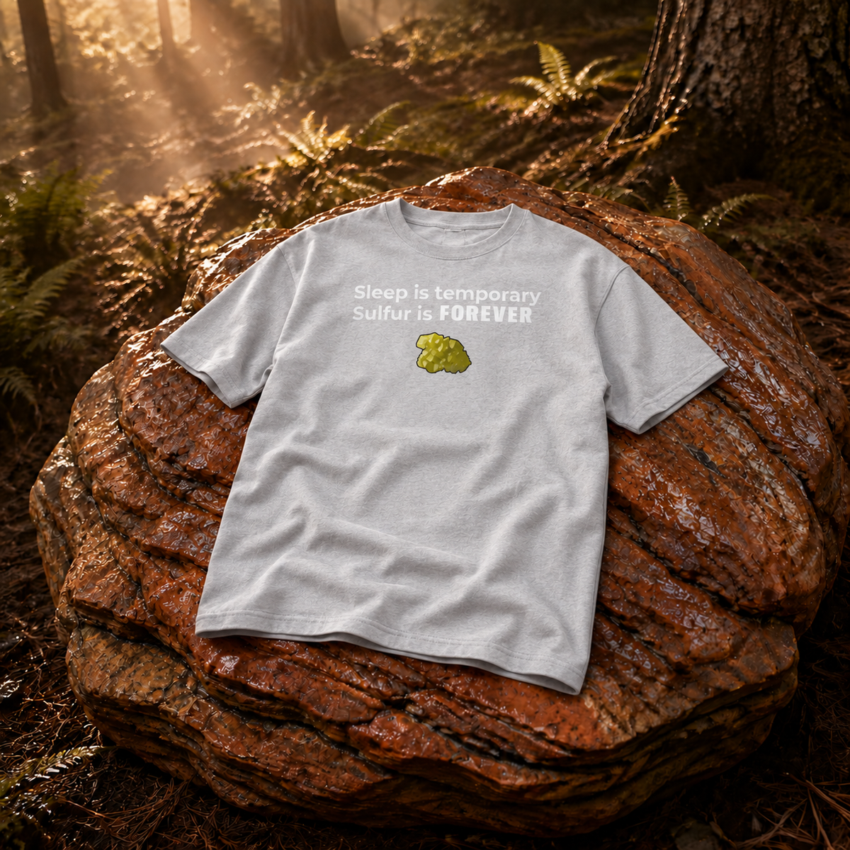 Rust Game Sulfur Is Temporary T-Shirt Offliner